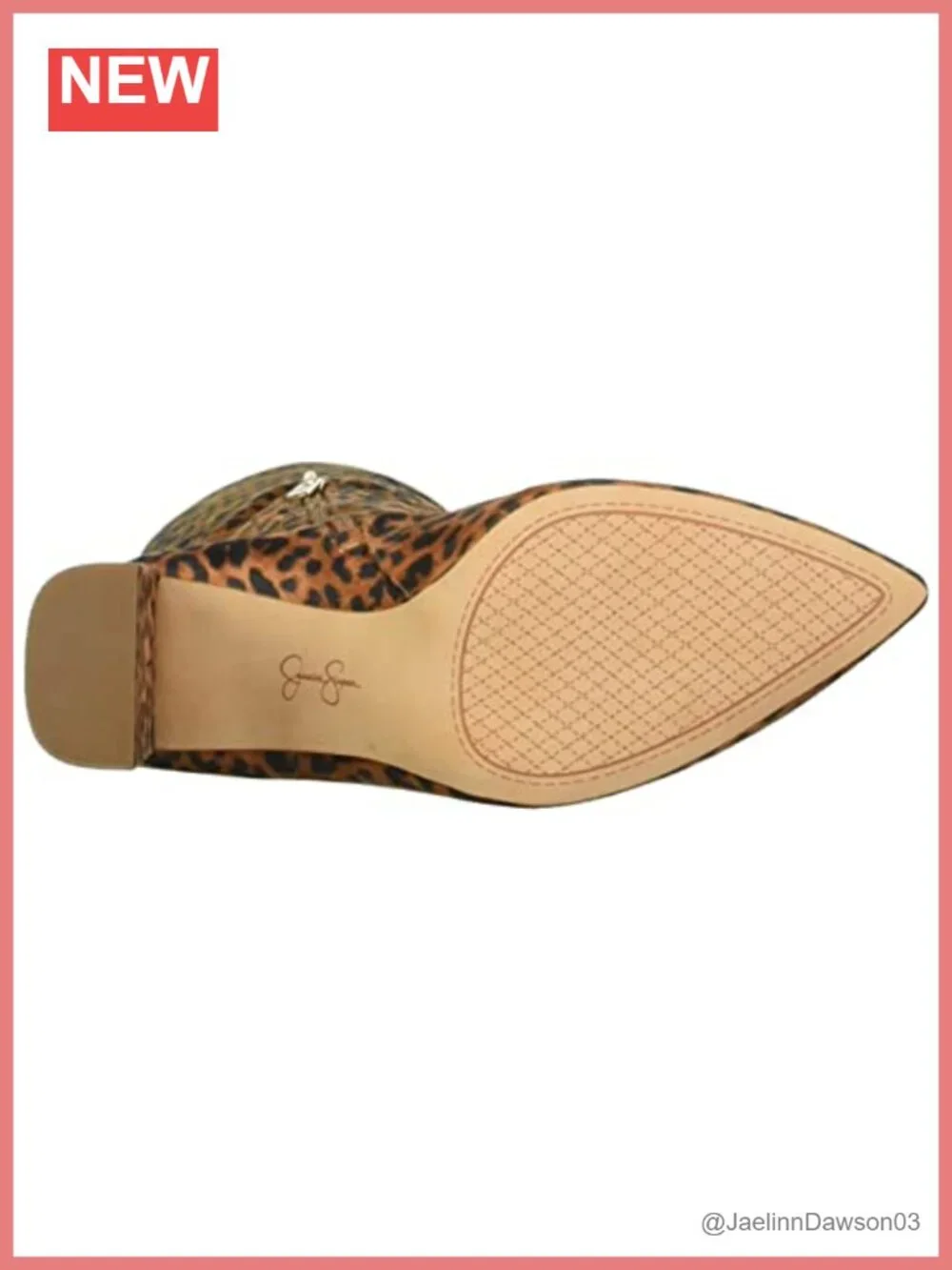 Womens Over-the-Knee Boots Pointed Toe Block Heel Zip Animal Print